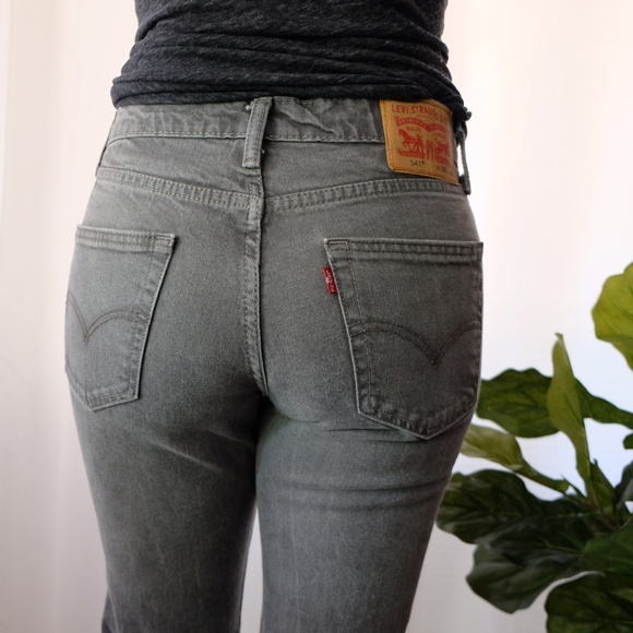 Levi's Denim - Levi's High Waisted 541 Vintage Gray
